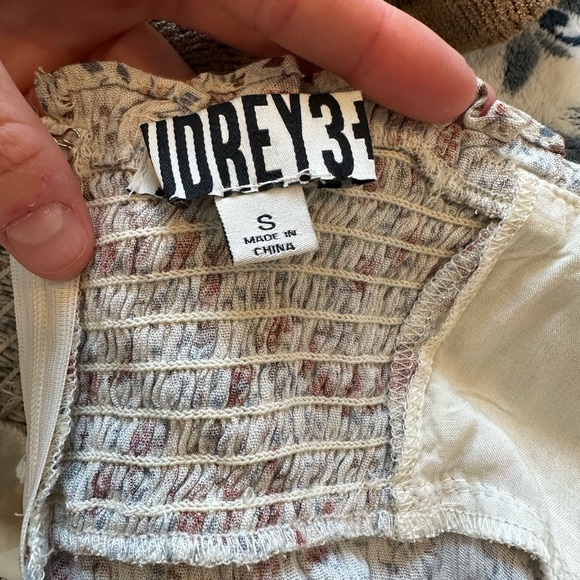 Audrey 3+1 Floral Midi Dress with Tie straps Small - Picture 7 of 7